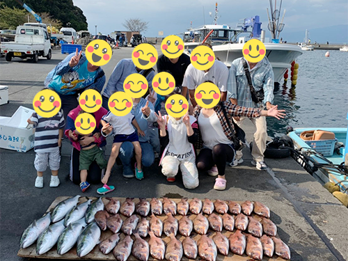 大漁です！