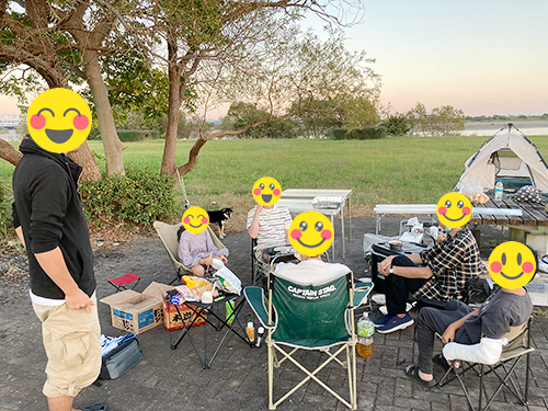 みんなでバーベキュー