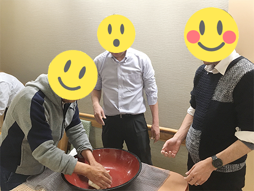 そば打ち体験