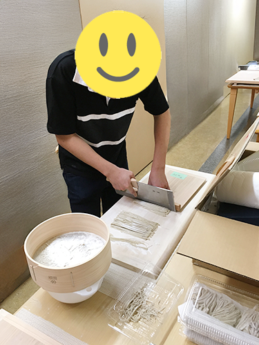 そば打ち体験