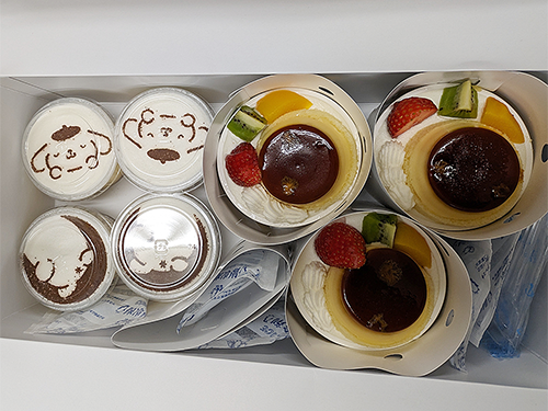 ポムポムプリンのプリン