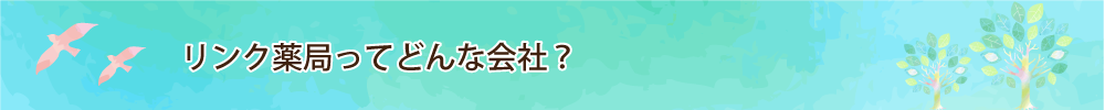 リンク薬局ってどんな会社？